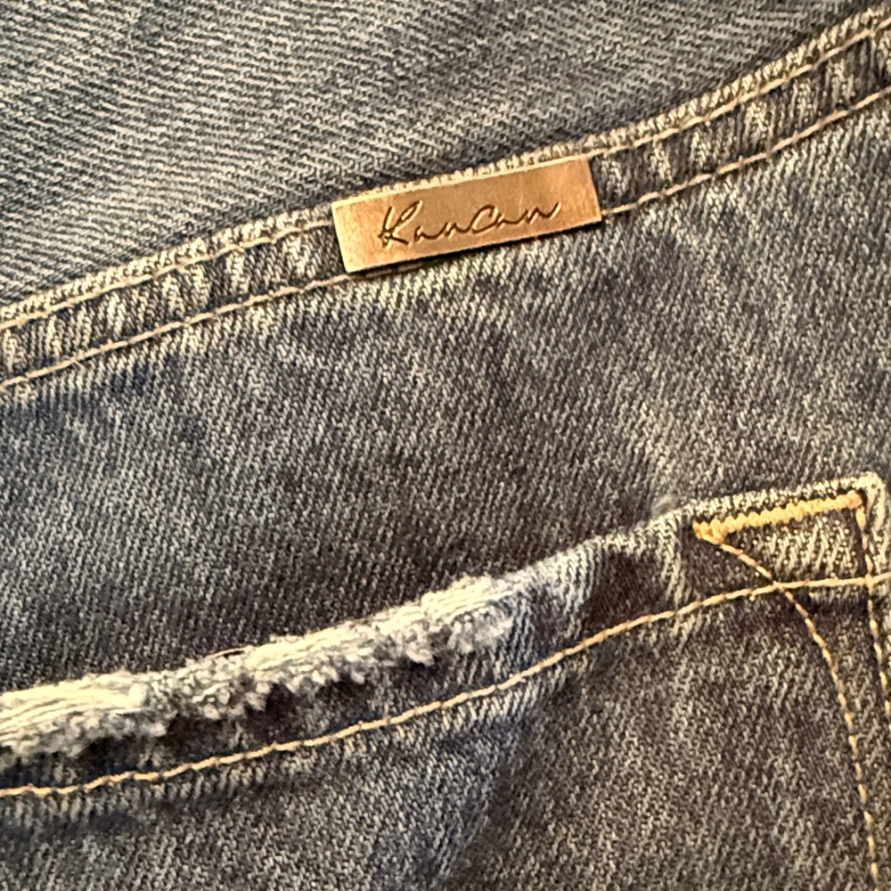 KanCan Women's Taurus Button Fly Straight Leg Jeans size 7/27 - Picture 4 of 8